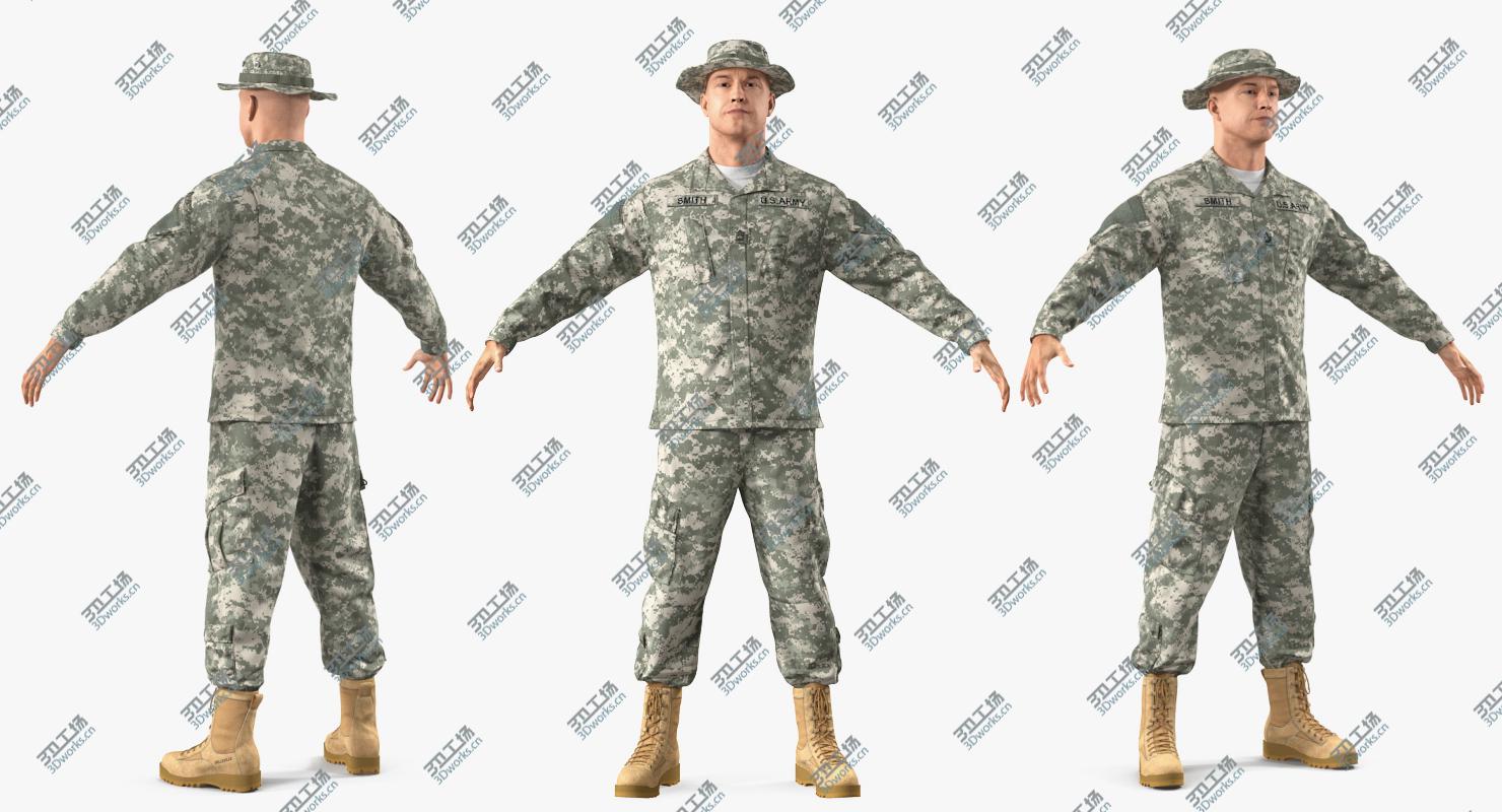 images/goods_img/20210313/US Army Soldier Camo T-Pose 3D model/1.jpg